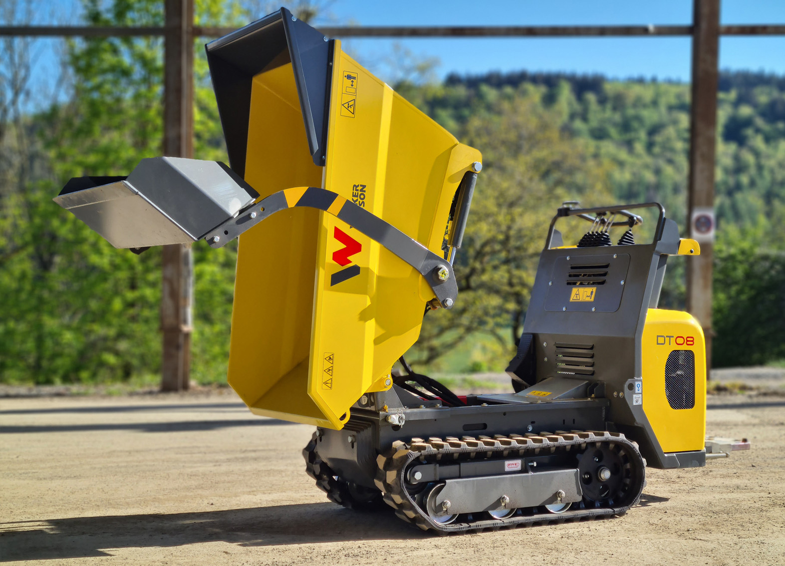 0,8 t Dumper mieten - Wacker Neuson DT08
